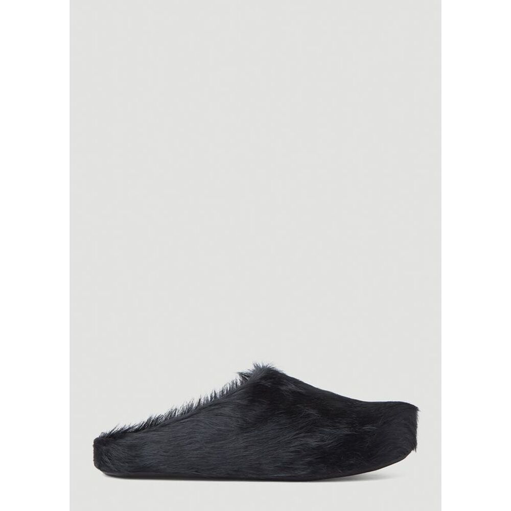 Marni Men Fussbett Long Haired Mules